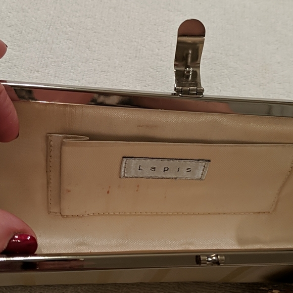 LAPIS yellow evening clutch - Picture 2 of 5